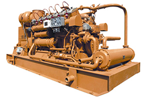 Grupo electrógeno/generador a gas natural(CNG) de la serie 408 (400-500kW)